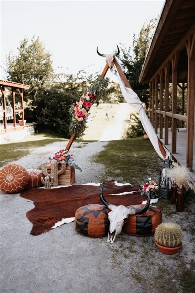 Wild West Wedding Traubogen