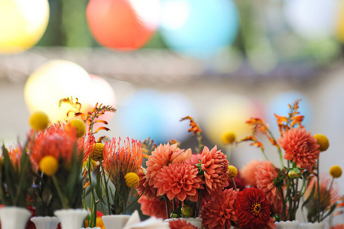 Flores rústicas, a puro color. Foto: Starmacmac