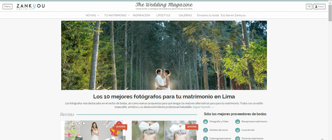 web de bodas zankyou