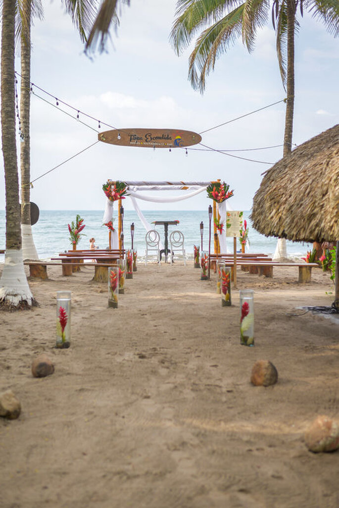 Hostal Finca Escondida fiesta de boda Guajira