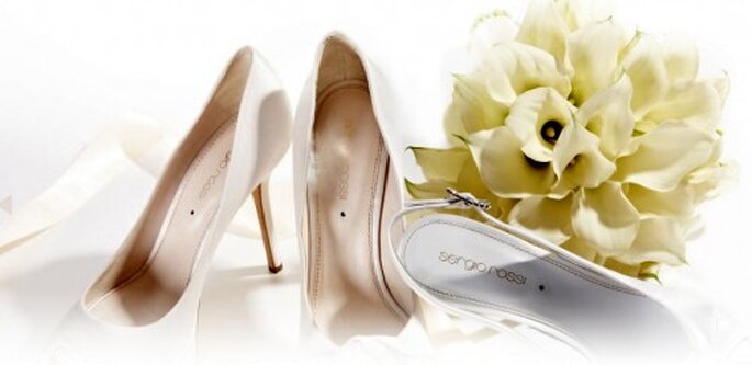 Colección de zapatos de novia del diseñador Sergio Rossi