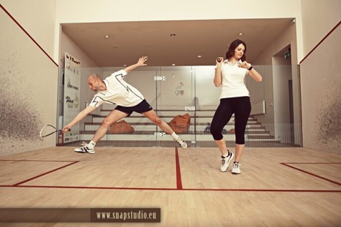 Practicar un deporte juntos ayuda a la unión de la pareja