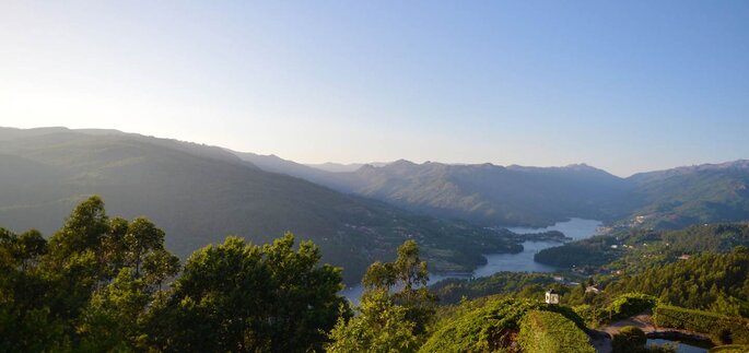 Aussicht einer Landschaft