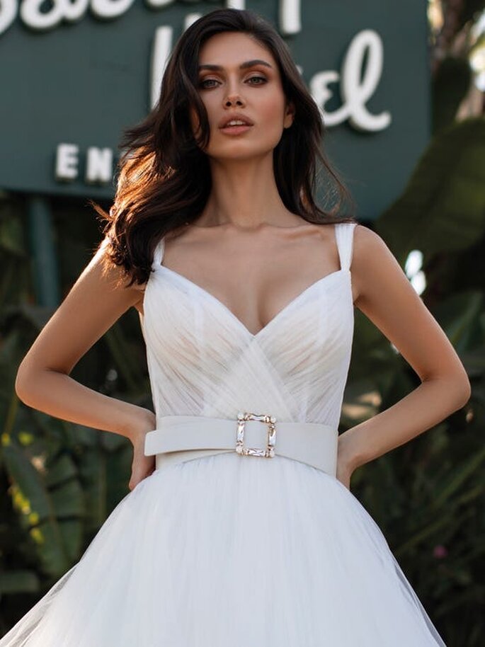 emocional salario Iluminar 40 cinturones para vestidos de novia: ¡encuentra tu complemento ideal!