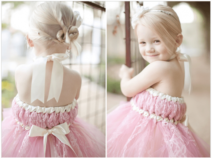 Vestidos con estilo y encanto para pajes de boda - Foto Jujus Tutus en Etsy