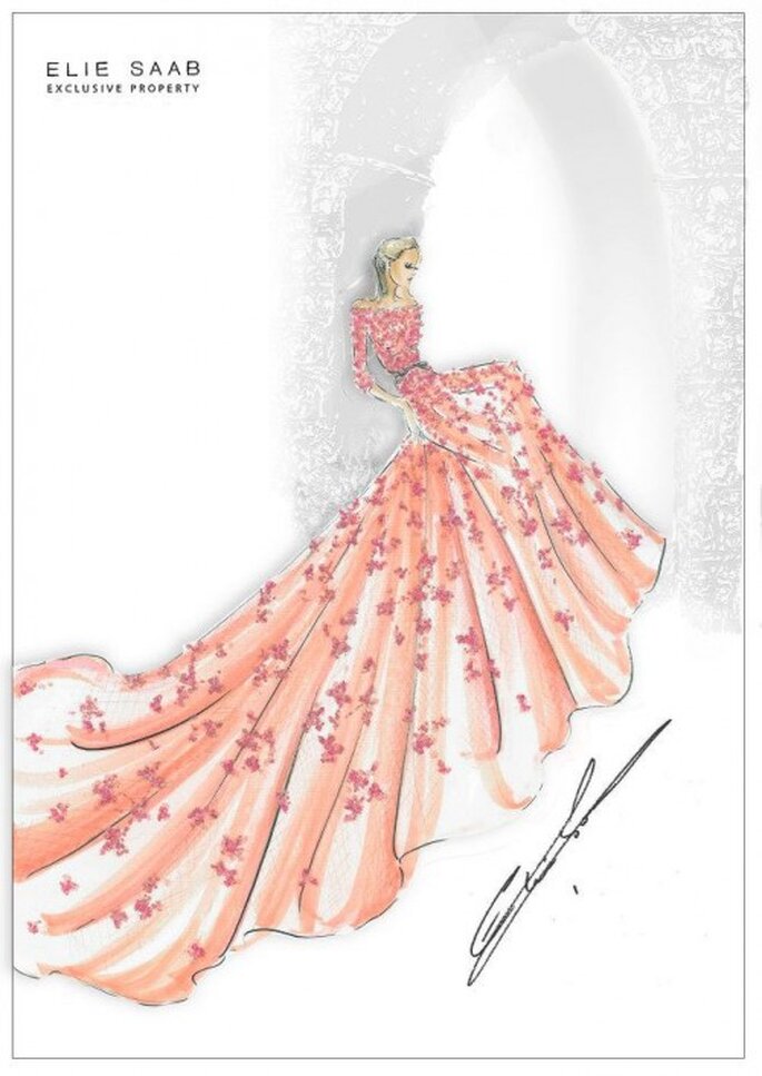 Vestido de novia Elie Saab inspirado en La bella durmiente