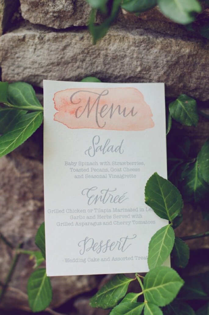 A watercolour inspired wedding - Photo: Amy Nicole Photography