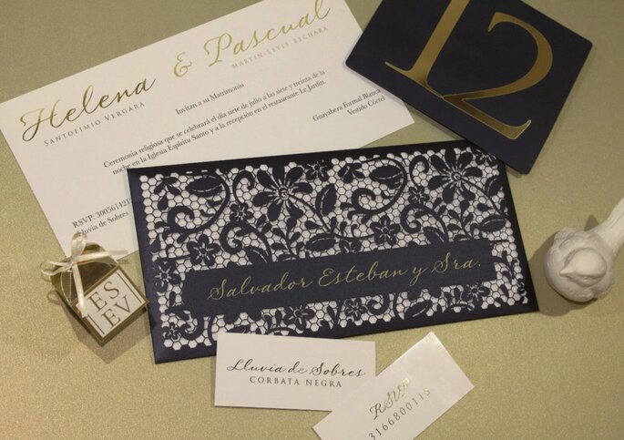 A mano - Invitaciones de boda