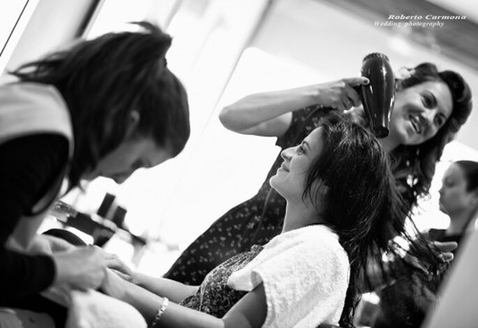 6 consejos para hacer un peinado de novia DIY - Foto Roberto Carmona