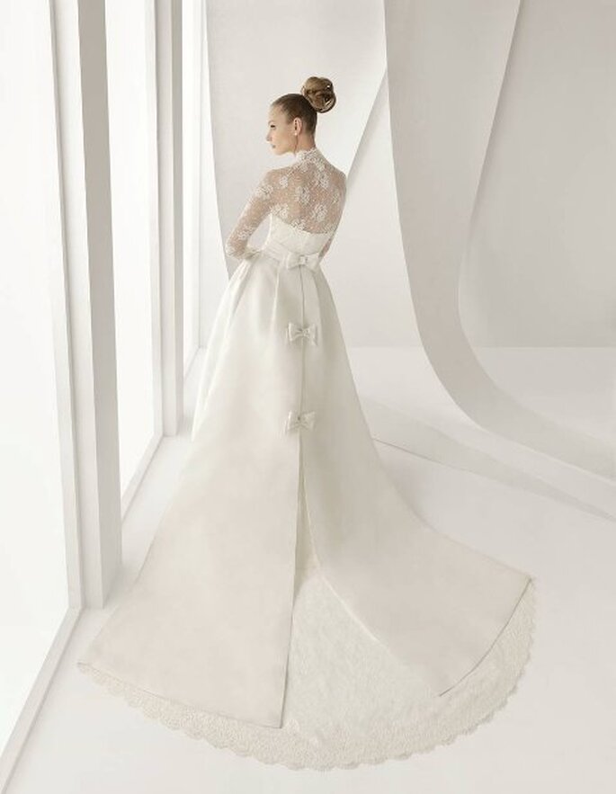 Vestido de Noiva Rosa Clará 2012 - Adorno