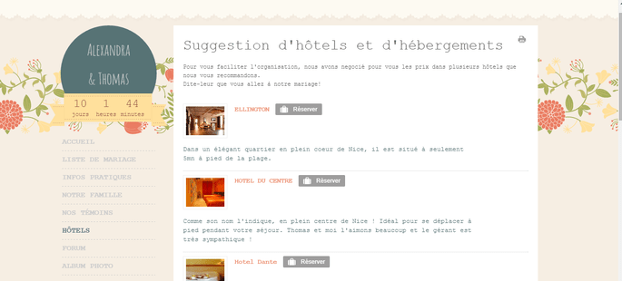 hotels recommandés