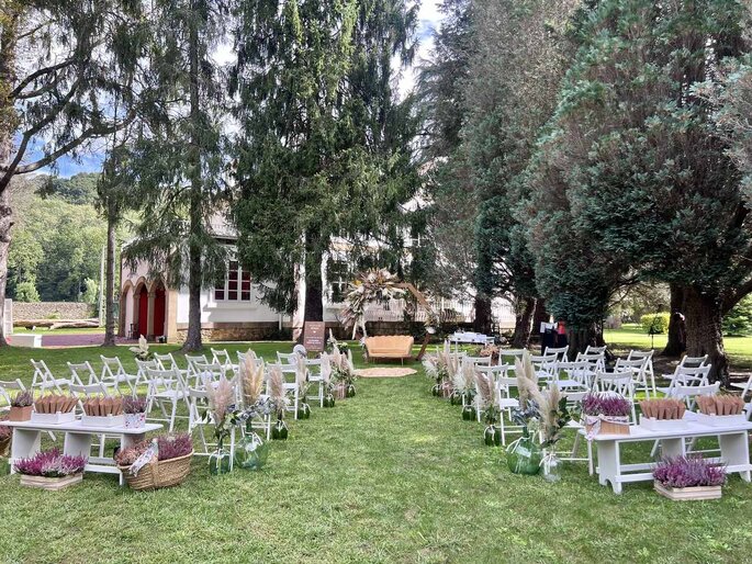 Jardines de Villa Amelia finca bodas Cantabria