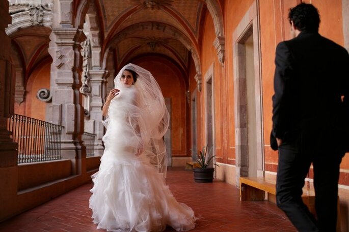 Real Wedding: Glamour y majestuosidad en la boda de Nab y Memo - Foto Marcos Valdés