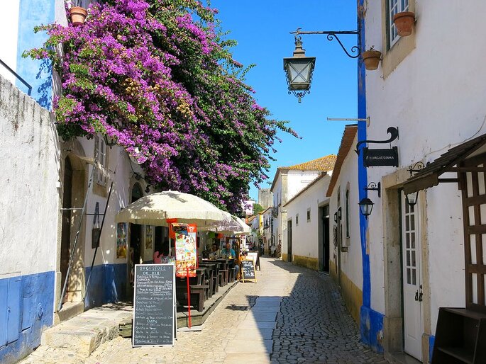 A vila de Óbidos. Foto: Kyle Taylor / Wikimedia