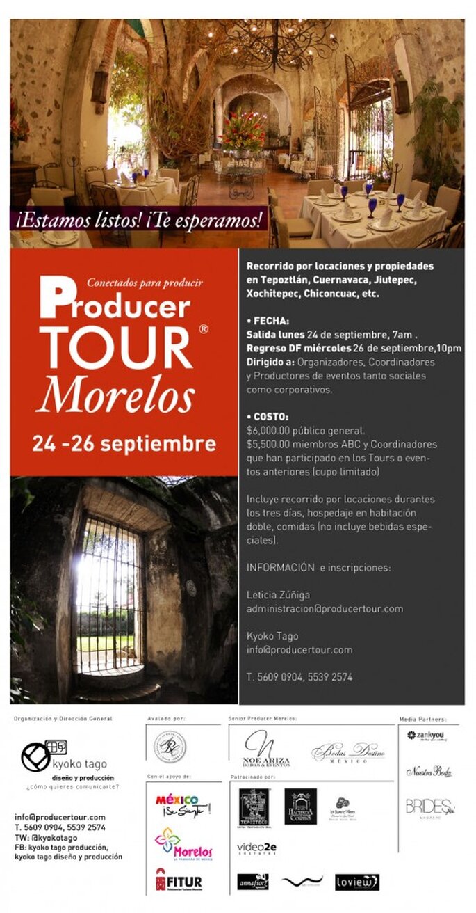 Producer Tour Morelos, Septiembre 2012