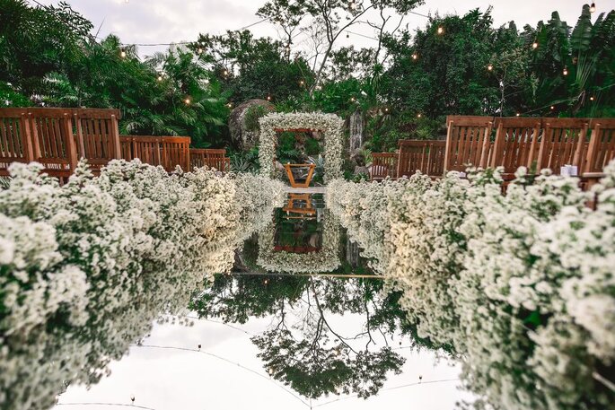 Decoração casamento ar livre