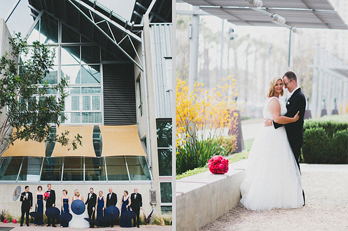 Boda en un museo. Foto: Chadwick & Jenika Gantes para Studio Castillero