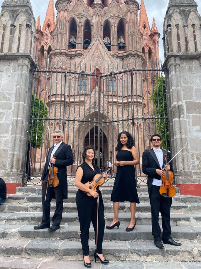 Cuarteto del Bajío música en vivo bodas San Miguel de Allende