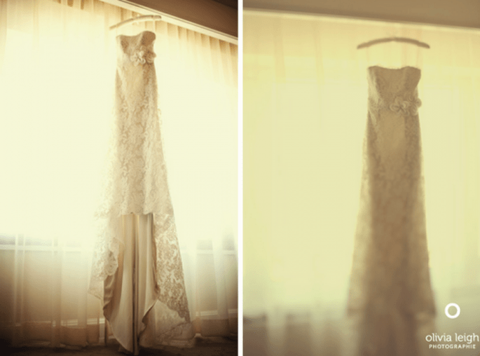 Robe de mariée parfaite pour un mariage version vintage - Photo Olivia Leigh