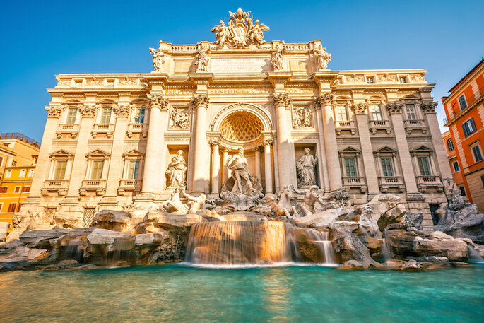 10 de las ciudades más románticas en Italia para tu luna de miel (Roma) - Shutterstock