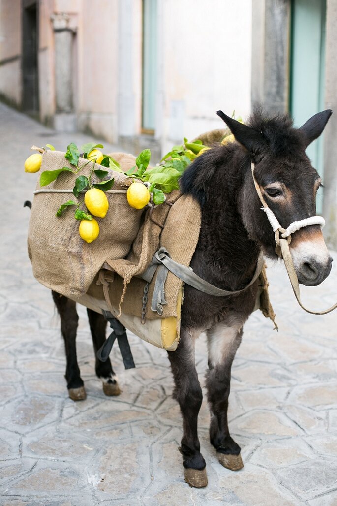 Inspiración desde una novia bohemia en la Costa de Amalfi, Italia. Foto: Anneli Marinovich