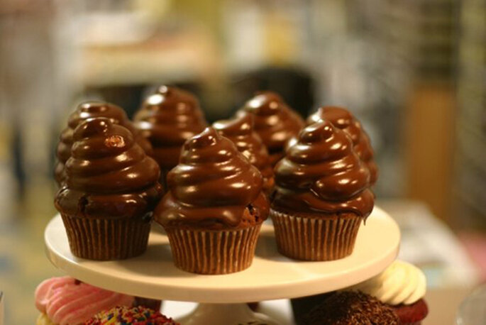 Cupcakes au chocolat de Dozen Bake Shop