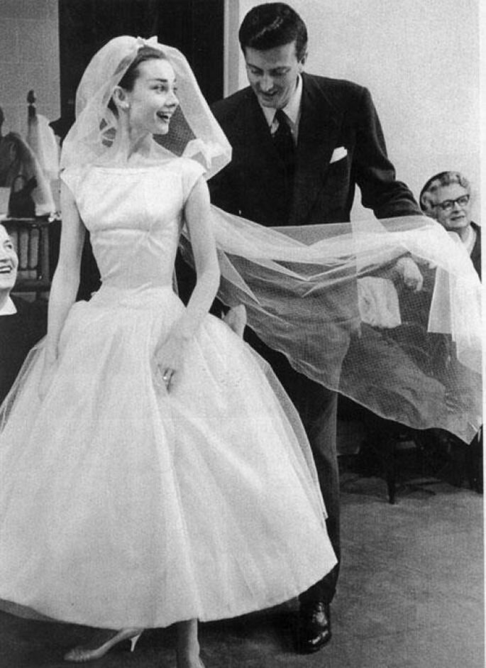 Audrey Hepburn noiva