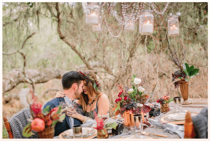 Sesión de fotos pre boda inspirada en los colores del invierno - Foto Danielle Capito