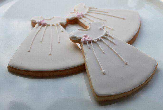 Galletitas como vestidos. Foto: Whipped Bakeshop