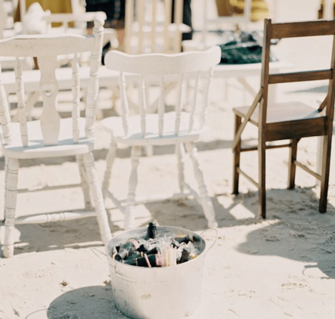 Montajes perfectos para una boda en la playa - Foto Byron Loves Fawn