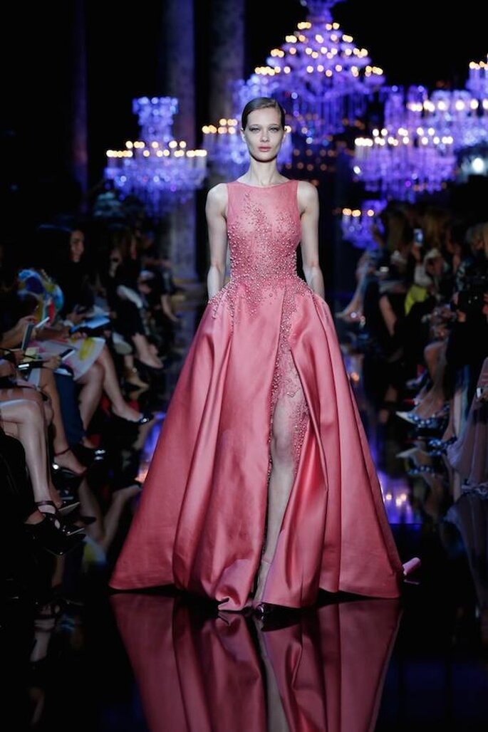 Vestidos de fiesta alta costura otoño 2014 - Foto Elie Saab