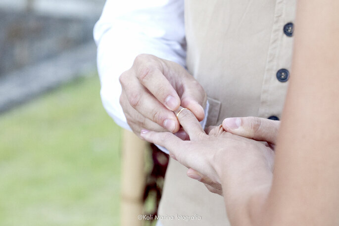 alianças de casamento