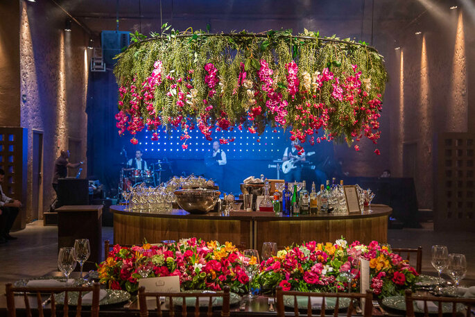 decoração bar casamento