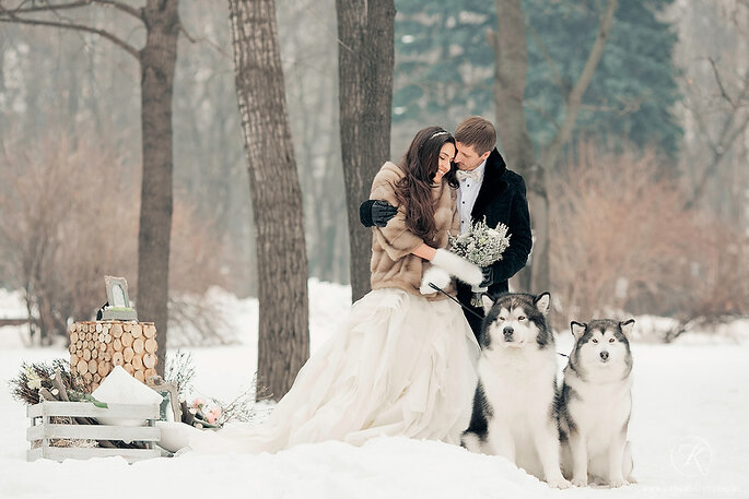 Свадьба Зимой Фото