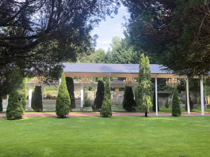 Jardines de Villa Amelia finca bodas Cantabria