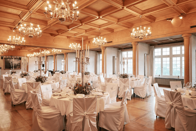 Hochzeitssaal im Schloss Laufen am Rheinfall
