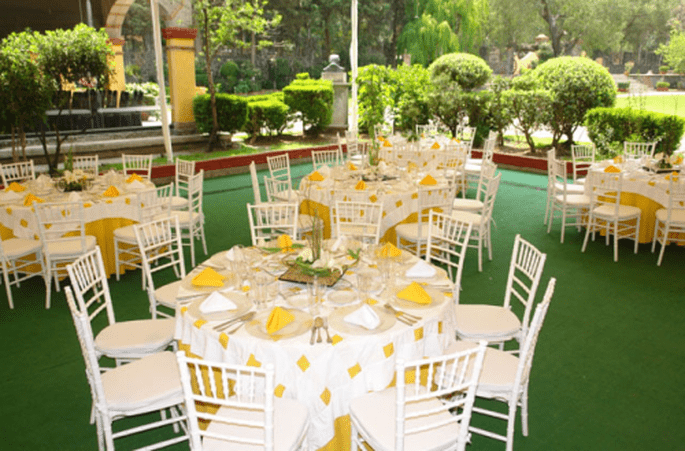 Montaje de boda y servicio de calidad en banquetes - Foto Grupo Montblanc