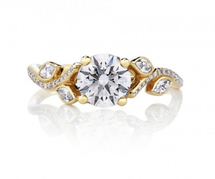 Adonis Rose Pink Gold Solitaire Ring
