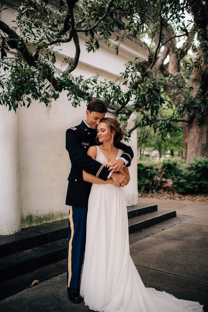 Mariage militaire - tenue vestimentaire des mariés 