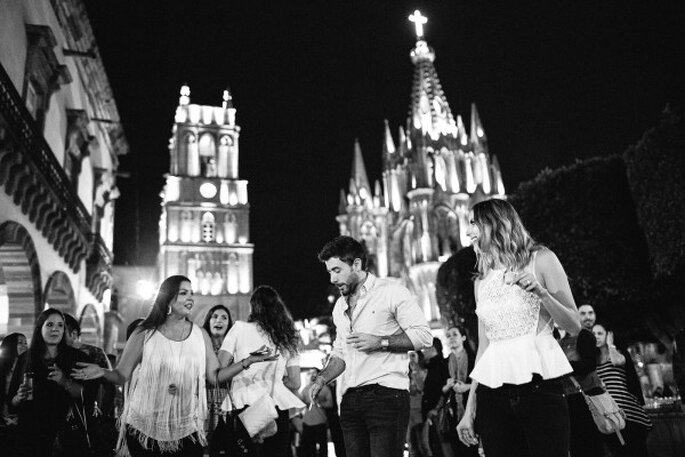 La más romántica callejoneada en el pueblo mágico de San Miguel de Allende - Foto Marcos Valdés