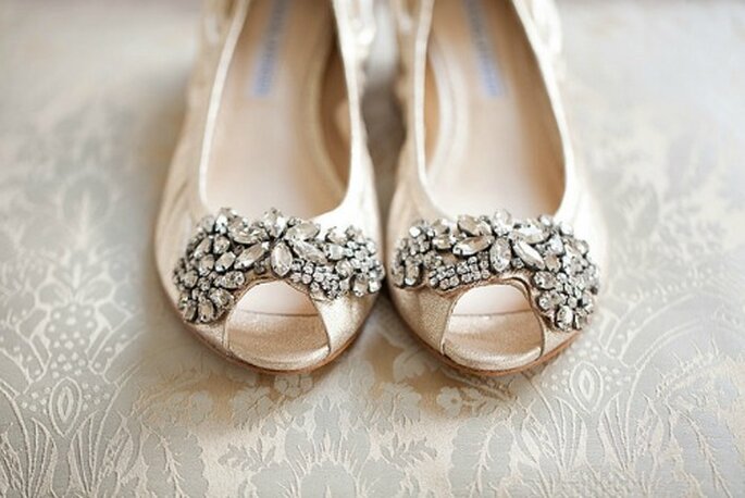 Chaussures de mariée plates : il y a l'embarras du choix - Photo : KT Merry