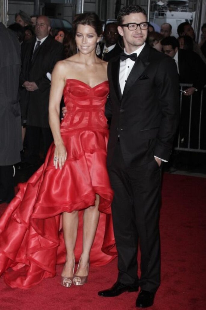 Justin Timberlake y Jessica Biel comprometidos, foto de US Magazine
