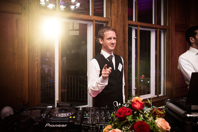 Hochzeits-DJ Benz bei einem Event