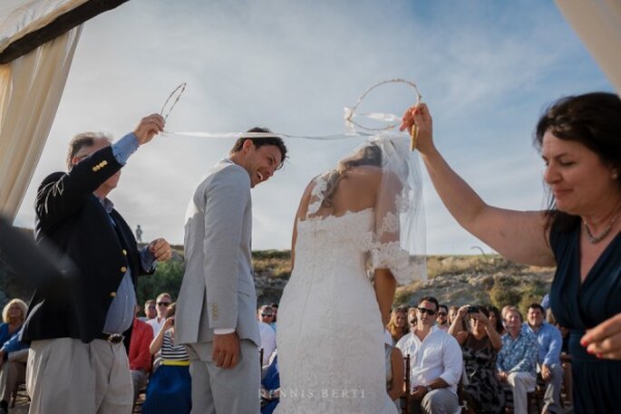 Real Wedding: La boda espectacular de Danielle y Kyle en Cabo del Sol con música de mariachi - Foto Dennis Berti