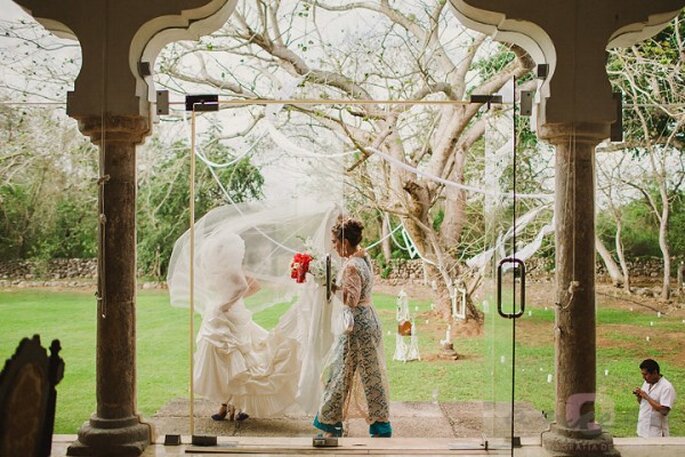 Real Wedding de Mariana y Rafa en Gran Hacienda Valladolid - Foto Aniela Fotografía