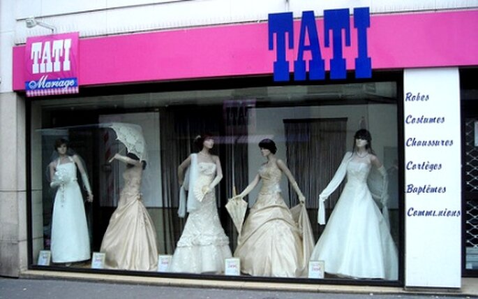 Avis robe discount de mariée tati