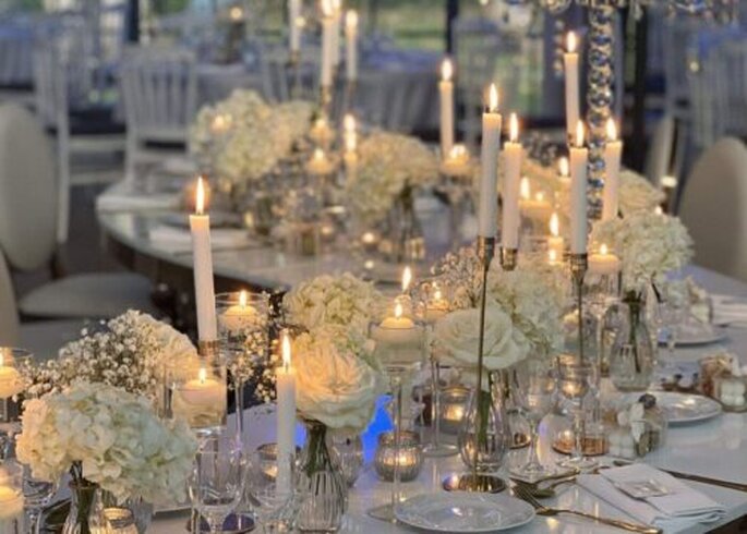 petits centres de table à fleurs pour mariage