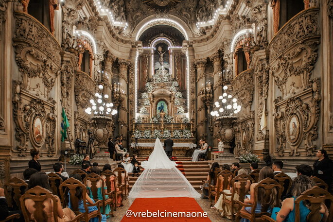 Casamento clássico no Rio de Janeiro