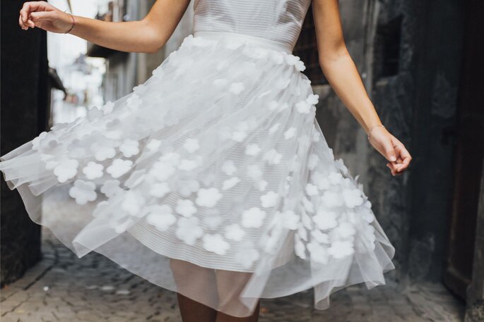 Das Brautkleid von Lovebird Fashion.