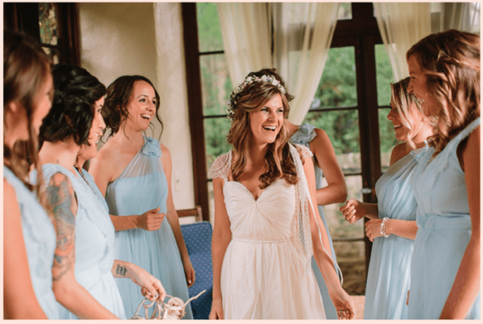 Una boda casual, rústica y encantadora en Oakland, California - Foto Danielle Capito